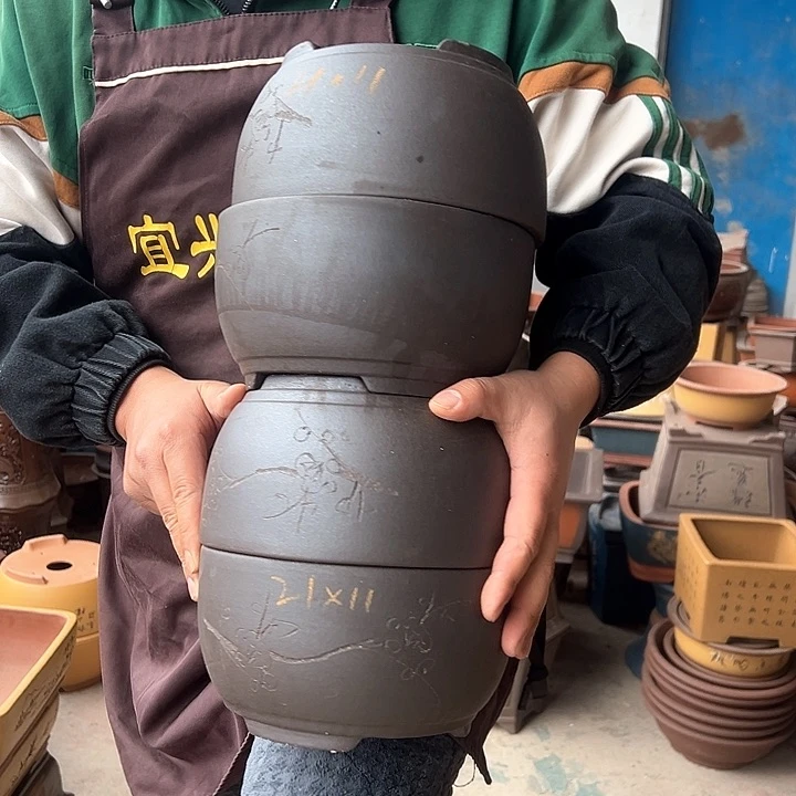 紫砂花盆不好意思我现在有事要