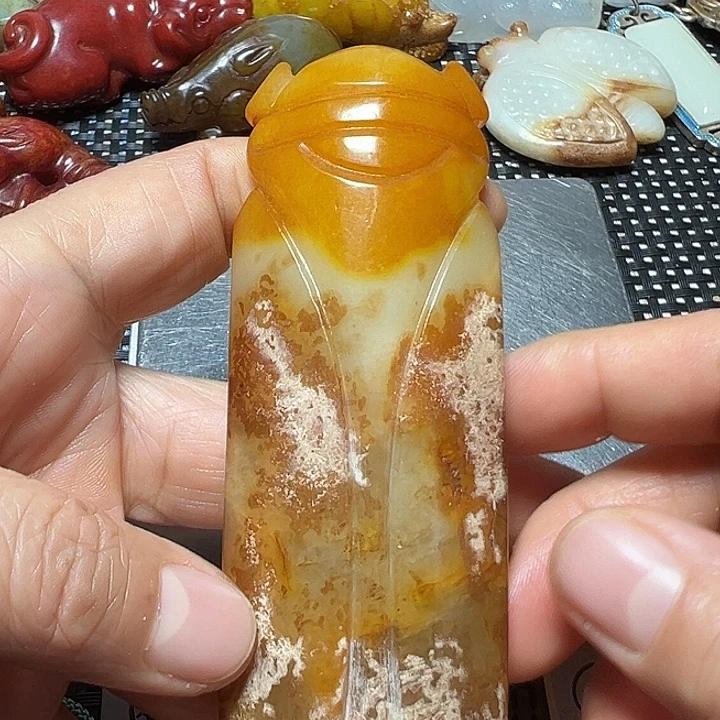 和田玉（糖玉）未镶嵌挂件