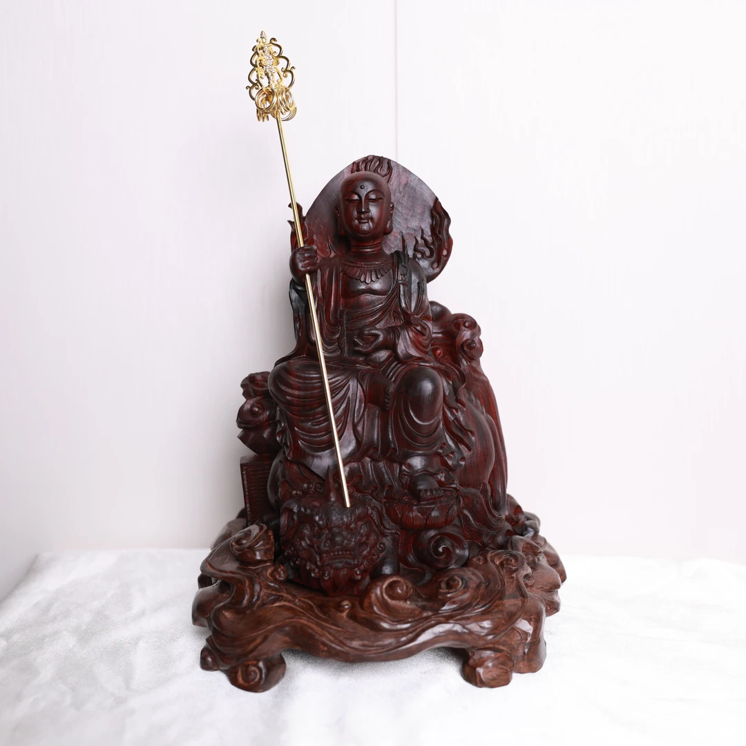 p28142 印度小叶紫檀-地藏王