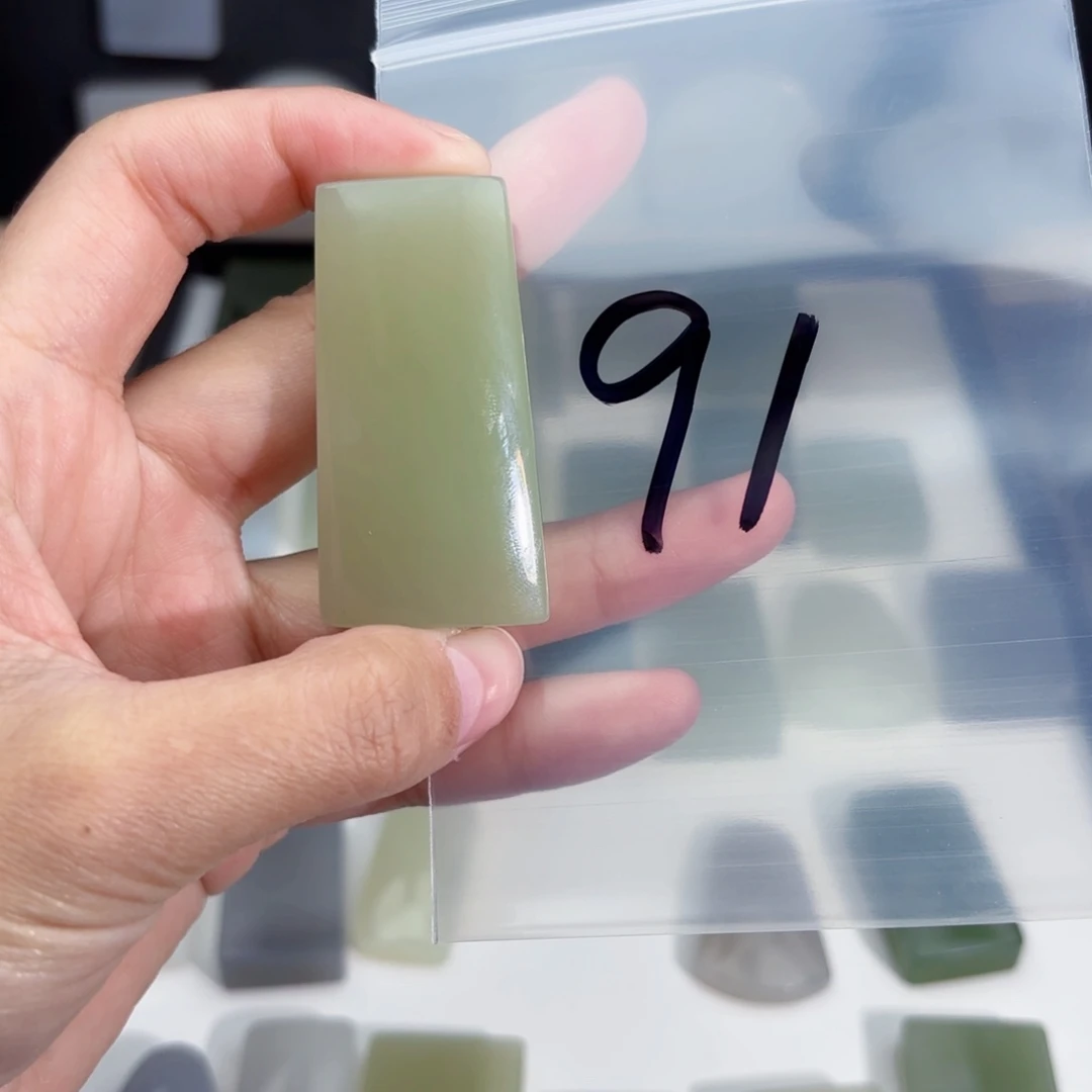 和田玉随形未镶嵌?***?