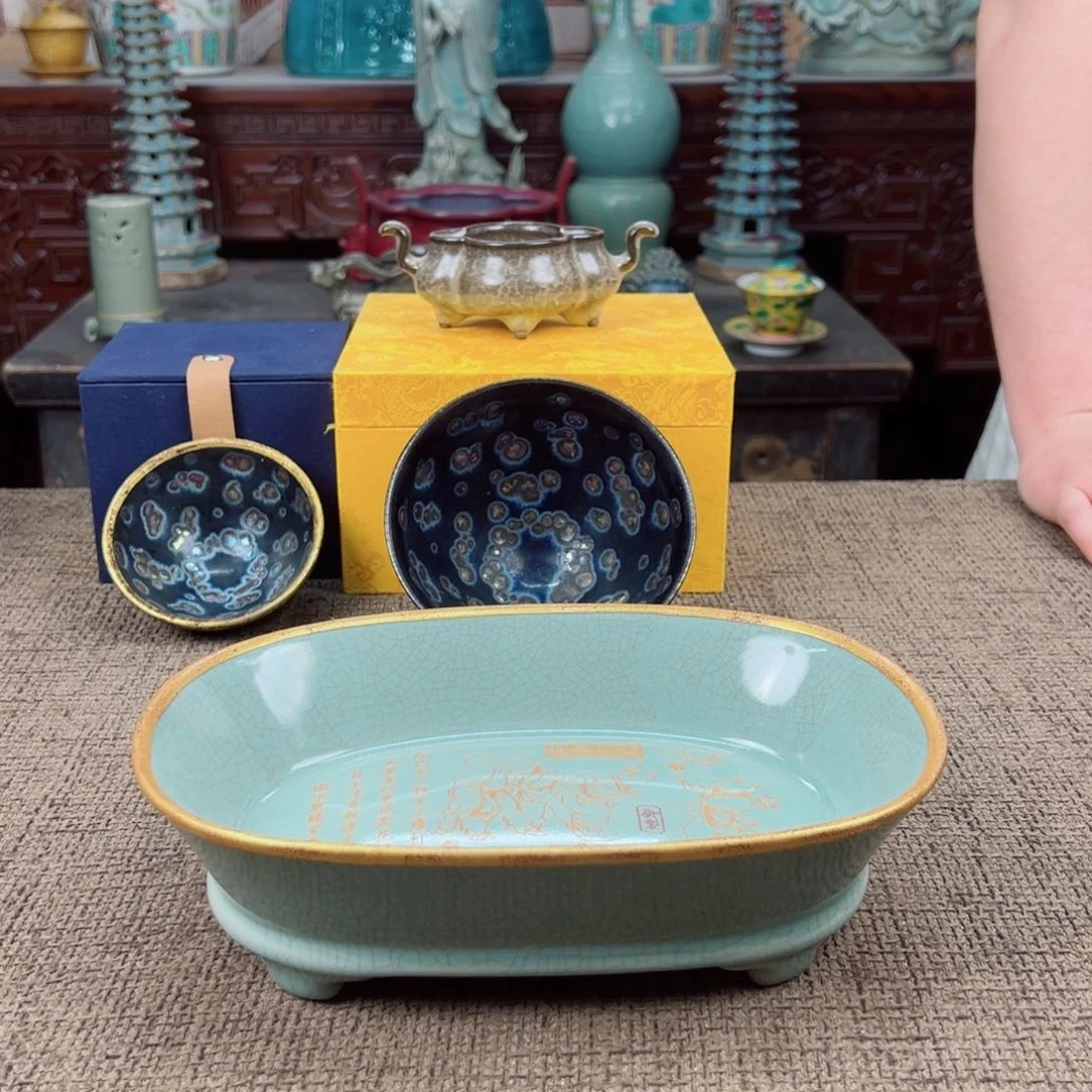 瓷片陶瓷艺术瓷器摆件