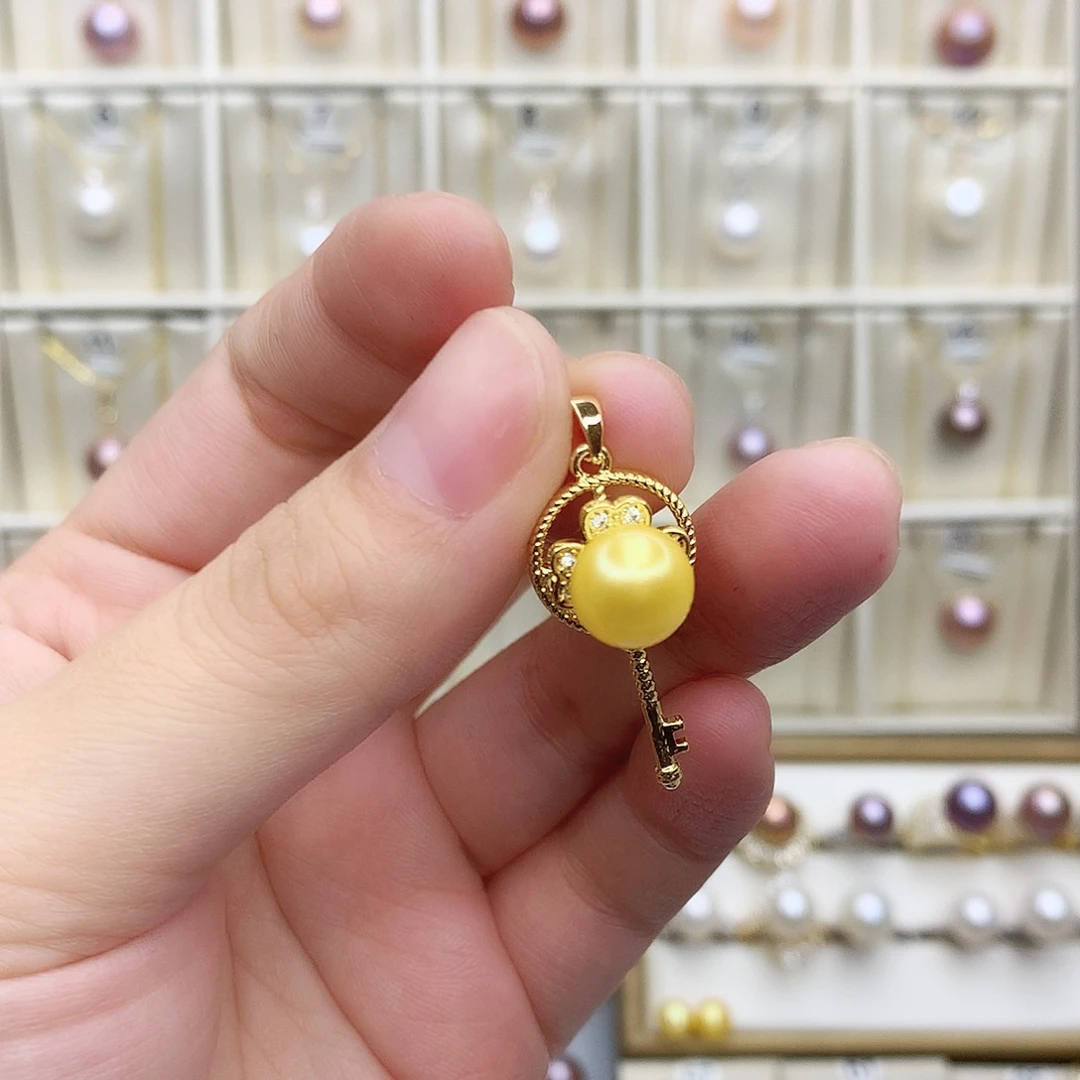 淡水珍珠颈饰合金