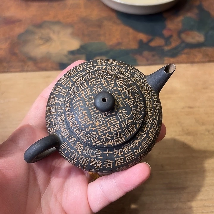 壶建水紫陶全手工