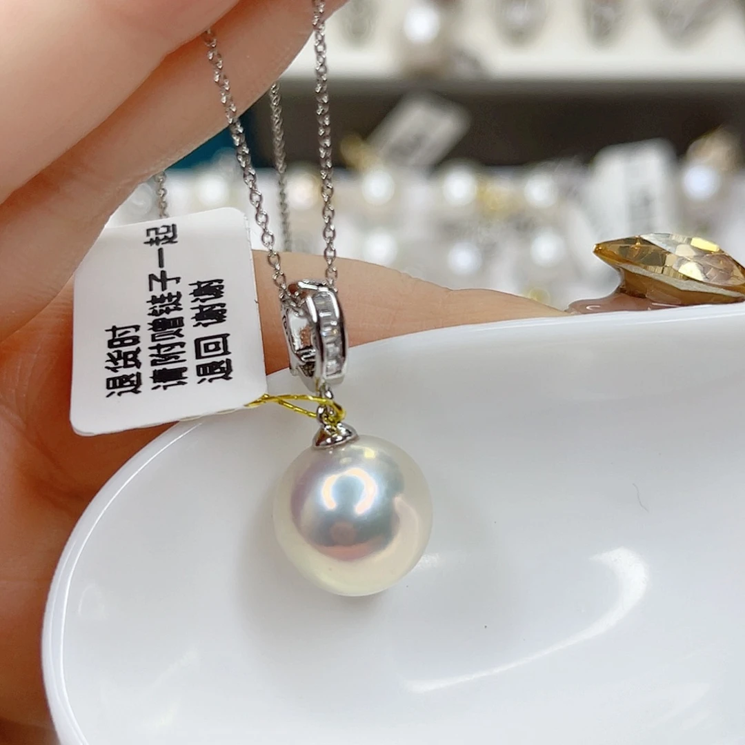 淡水珍珠合金吊坠(赠链)