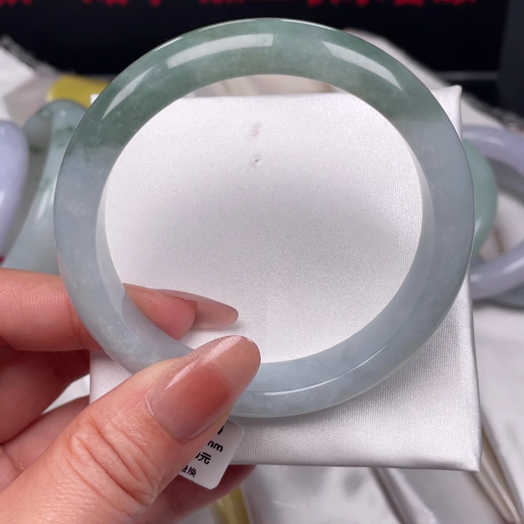 翡翠未镶嵌手镯002