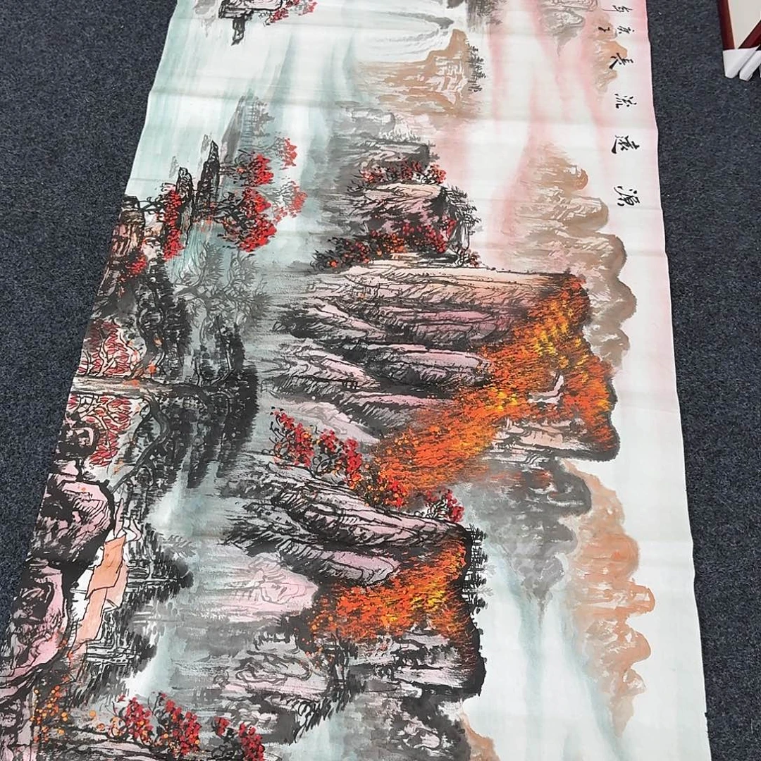 纯手绘年画好作品