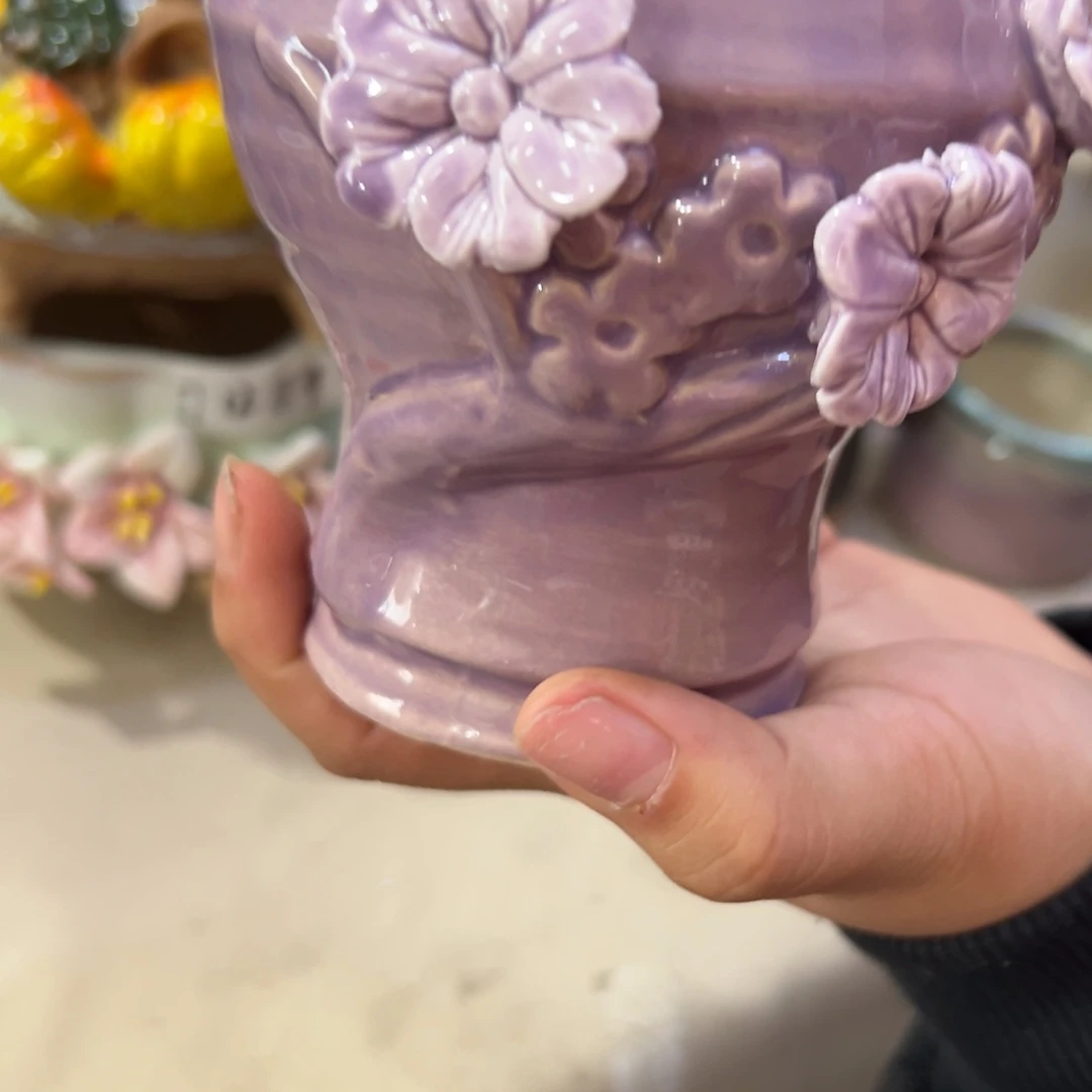 满20米秒退拉黑花盆