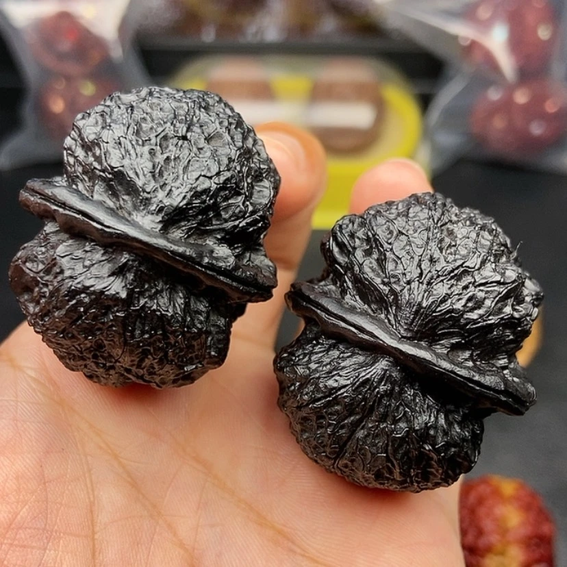 【闪购商品】把件文玩核桃41尺饕餮金蟾57.5克