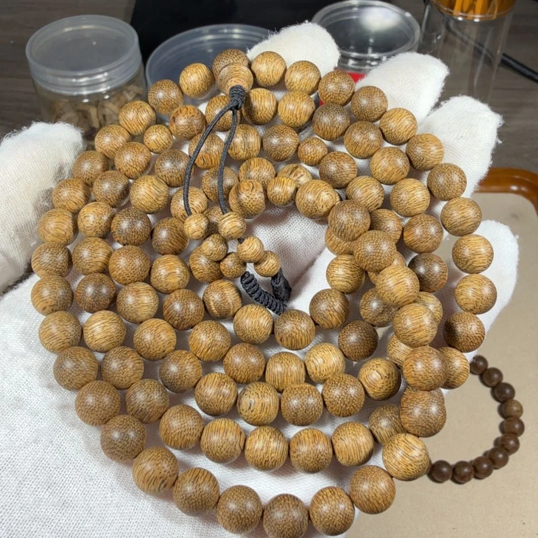 沉香碎屑沉香菩萨棋95分沉30克0.8