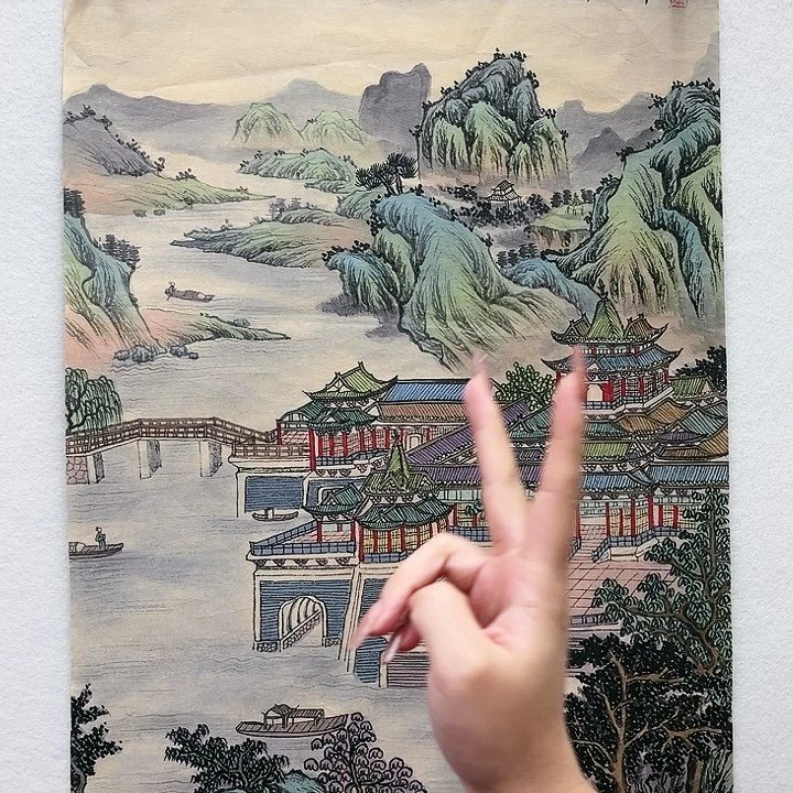 鲁岳艺术美术作品1