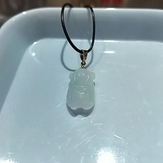翡翠未镶嵌颈饰天然缅甸翡翠A货吊坠