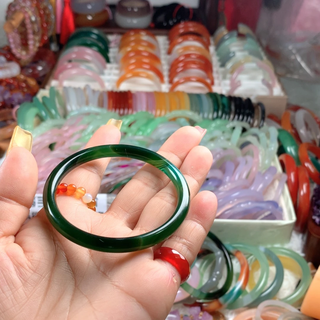 玛瑙/玉髓未镶嵌手镯