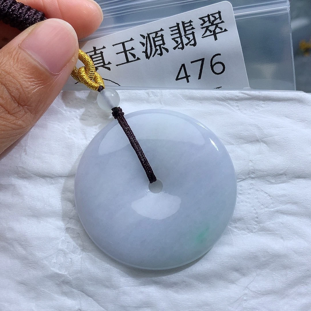 翡翠未镶嵌颈饰476