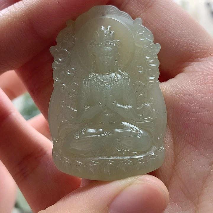 颈饰未镶嵌和田玉
