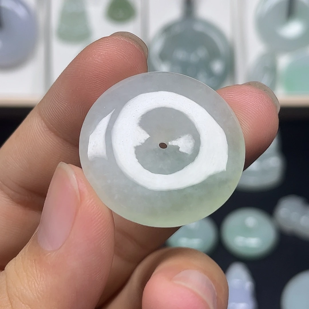 颈饰未镶嵌翡翠缅甸天然翡翠