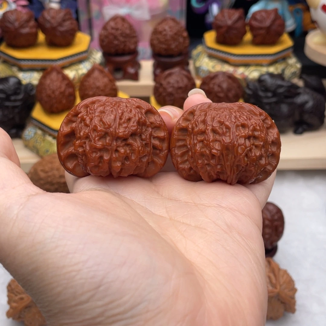 把件文玩核桃44血麒麟