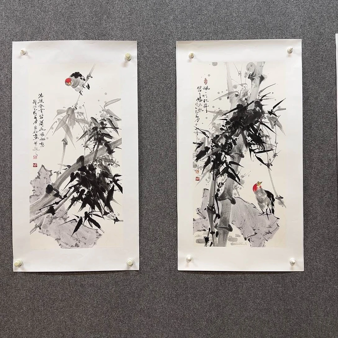 国画范*谢宗伯老师手绘作品