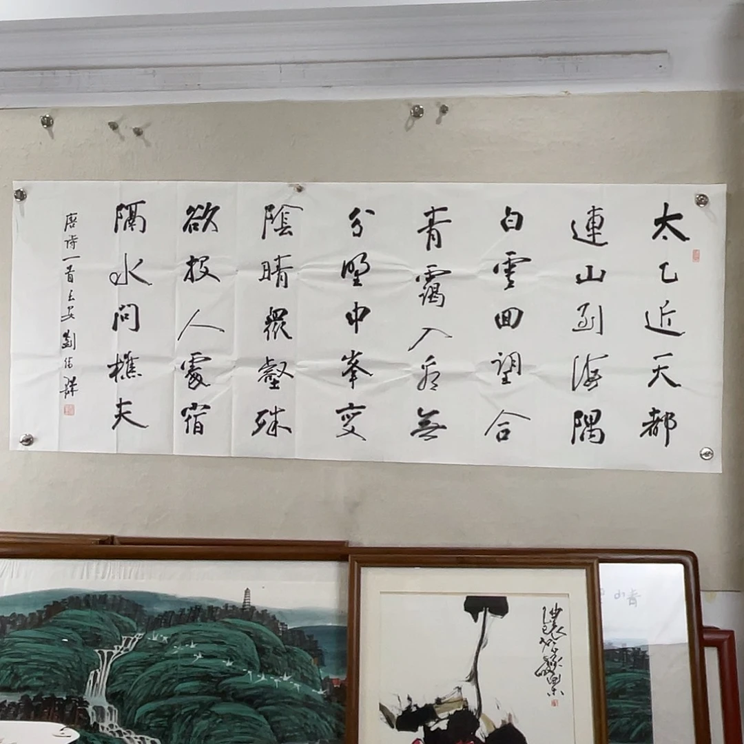 一****书法陕西老师作品