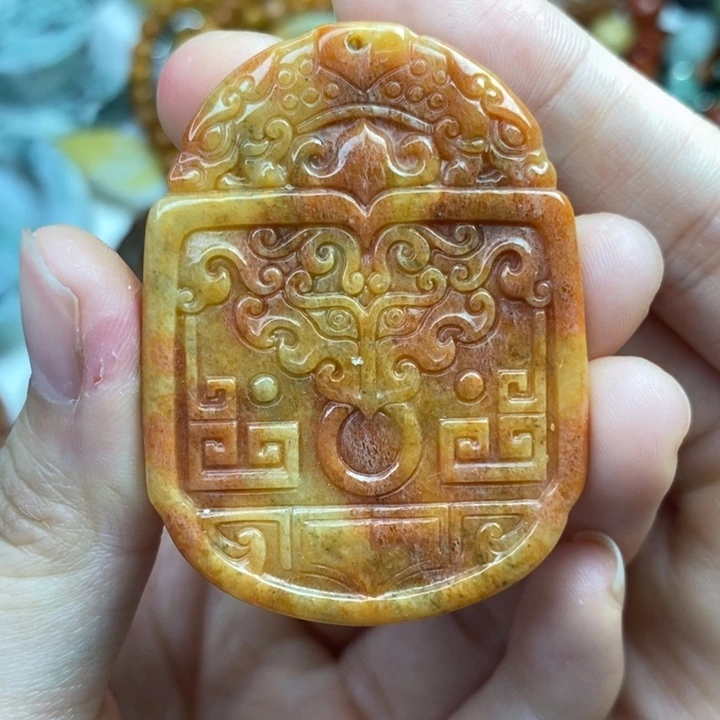 颈饰未镶嵌翡翠吊坠