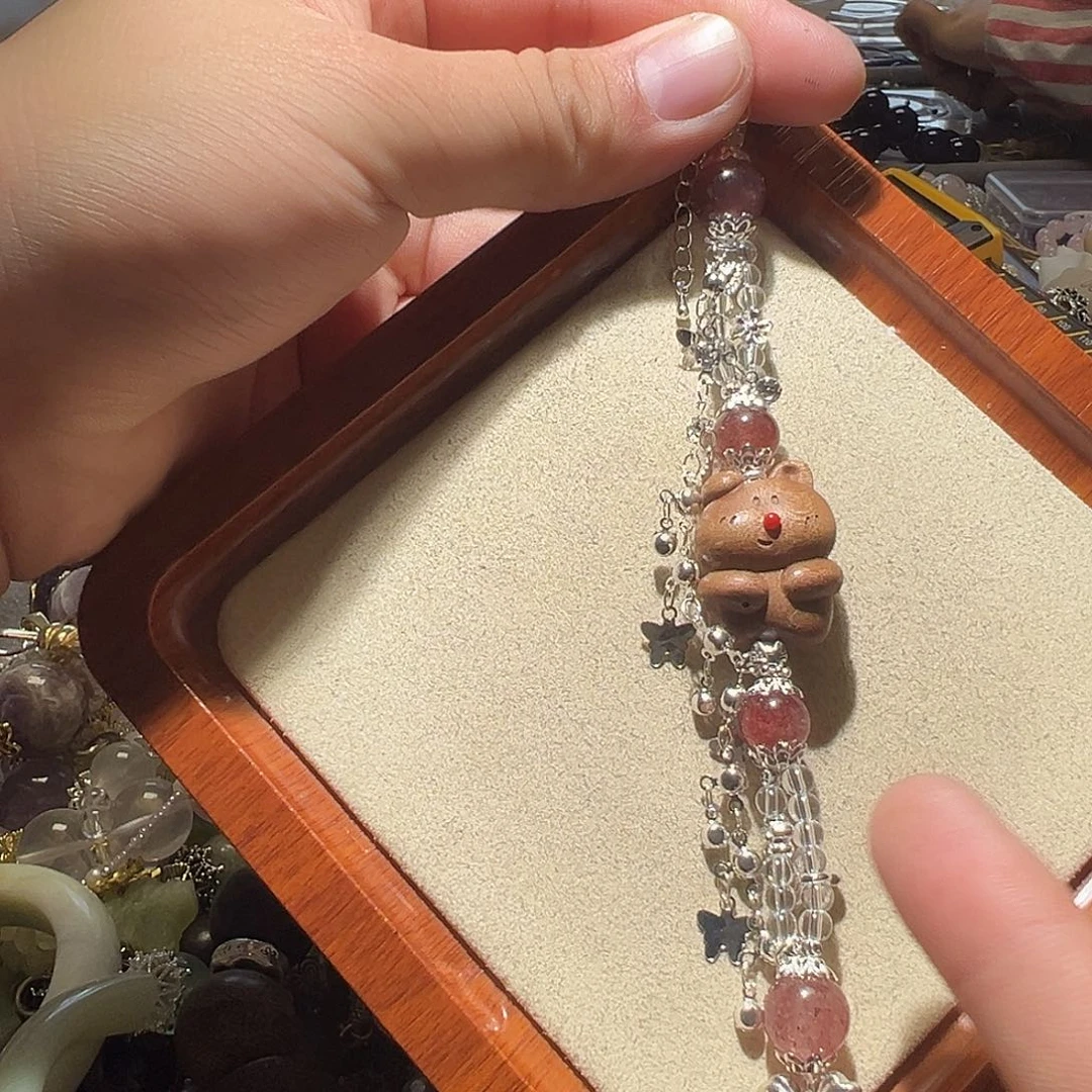 水晶未镶嵌手链水晶手链