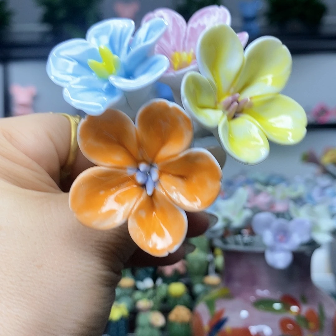手工制作工艺品四朵花