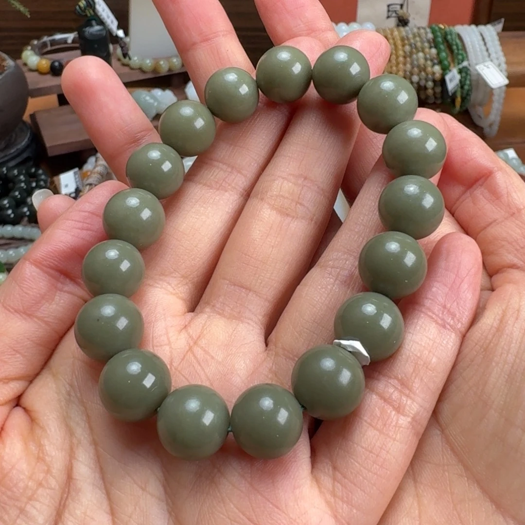 和田玉（糖玉）未镶嵌手链