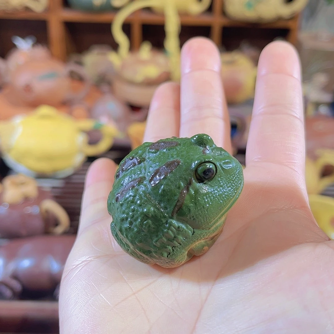 紫砂茶盘紫砂青蛙