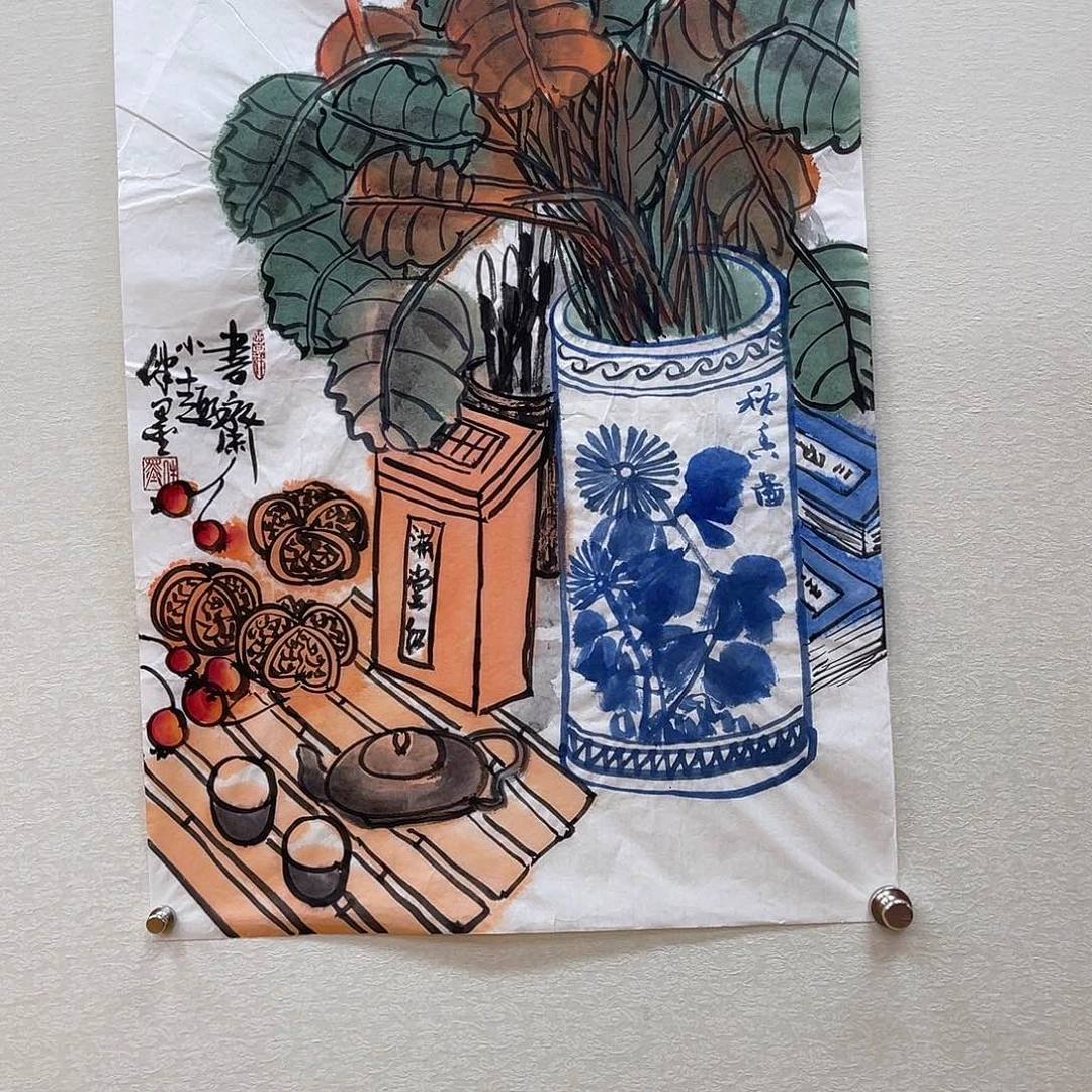 国画艺术家的作品111111