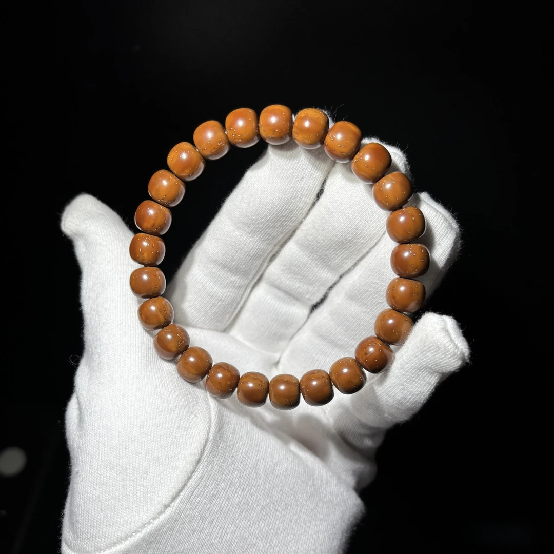 【教授出品】毕业级紫金鼠实心鼠单圈老型手串