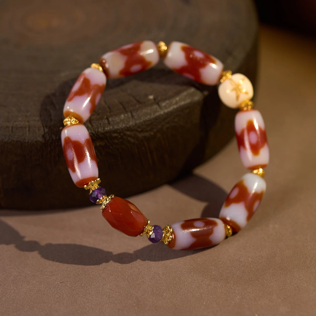 （一芳）红肉坛城阵阵手串 H6LRZ