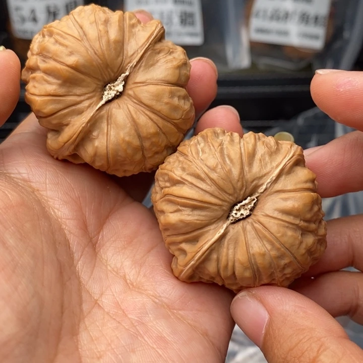 把件文玩核桃45球南瓜