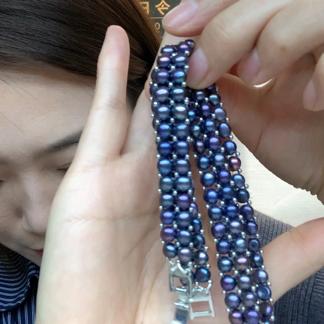 颈饰未镶嵌淡水珍珠鹤*3