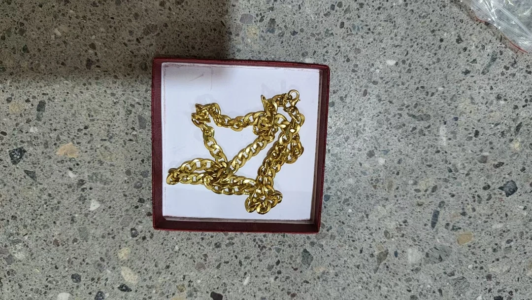 铁合金项链 059金色项链