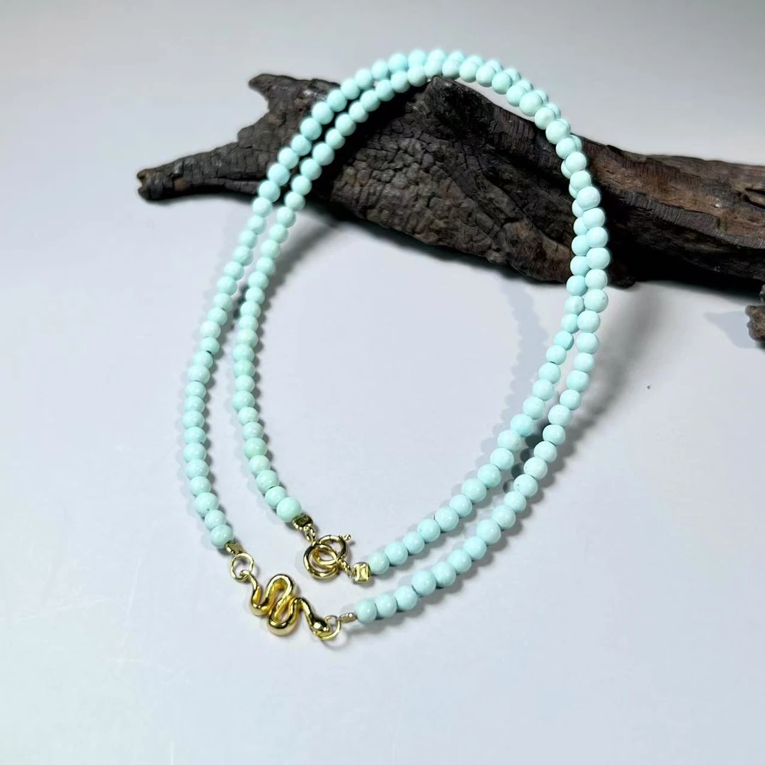 【铭记珠宝】绿松石项链25-DM225H323【多样性发一件】