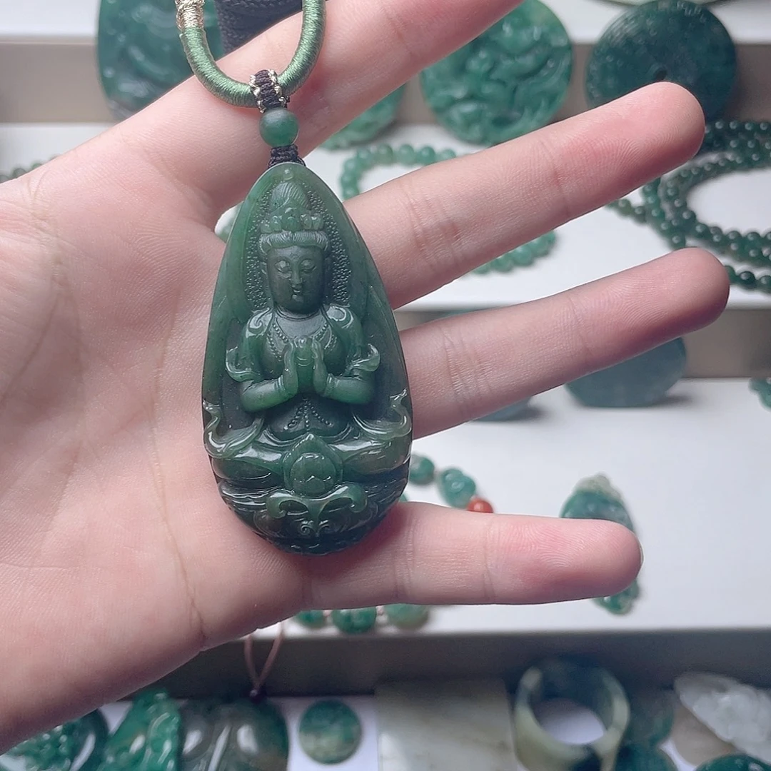 k***8独山玉未镶嵌挂件