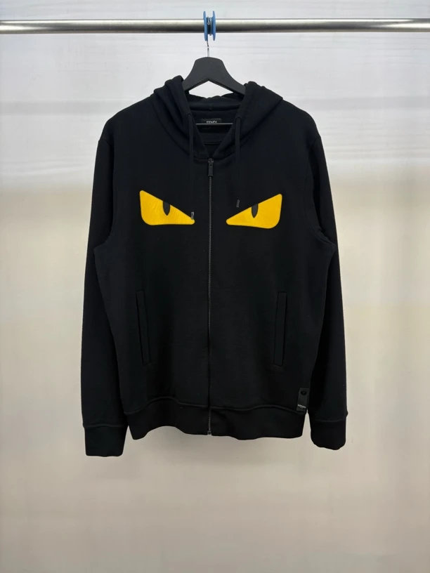 99新 FENDI/芬迪 小怪兽拉链外套/50码/M5271