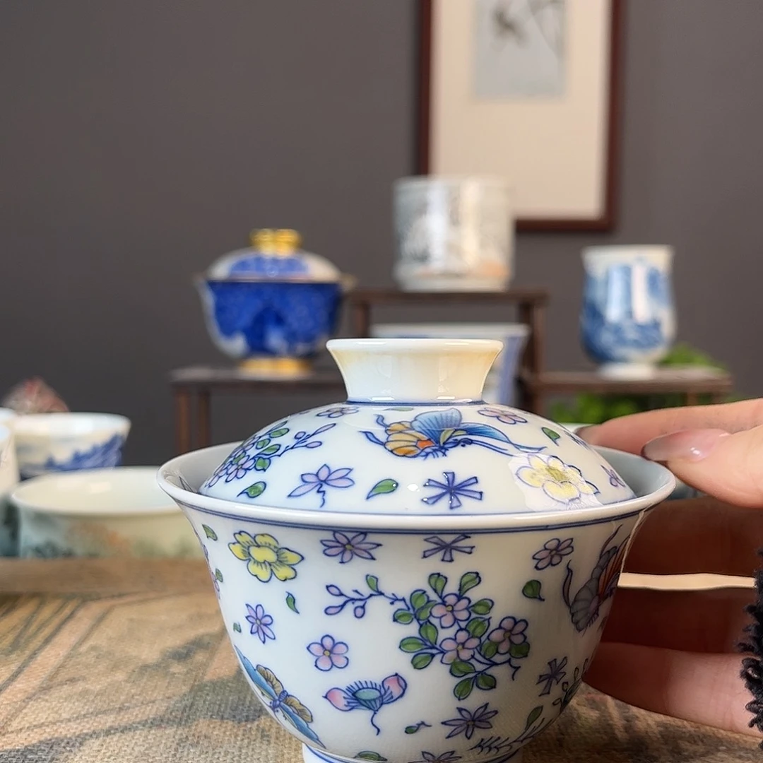 杯景德镇陶瓷茶杯多人