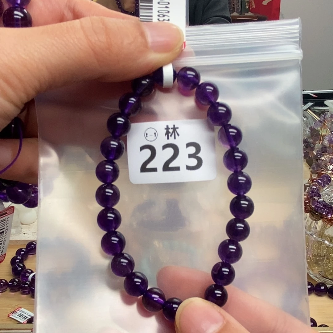 水晶手链未镶嵌多样性发一