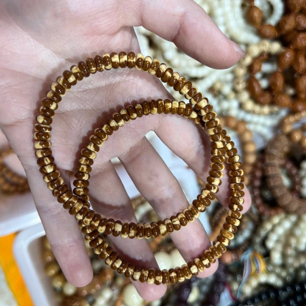 紫金鼠奶油算盘珠单圈