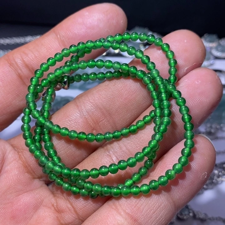 翡翠未镶嵌颈饰天然翡翠