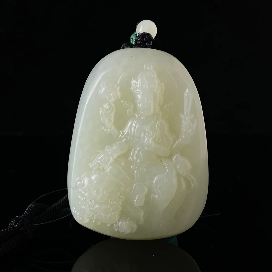 和田玉 文殊慧光/朵云轩 AK1133HC