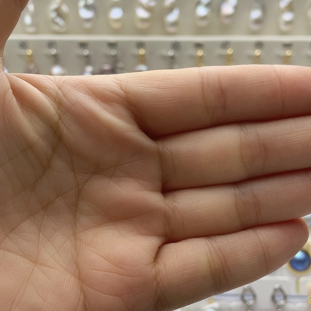 美***蛇淡水珍珠天然珍珠未镶嵌