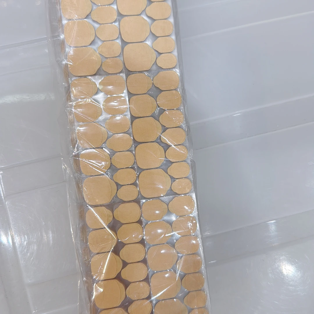 升级款牛皮纸果冻胶穿戴美甲专用防水可拆卸不伤甲双面胶150张