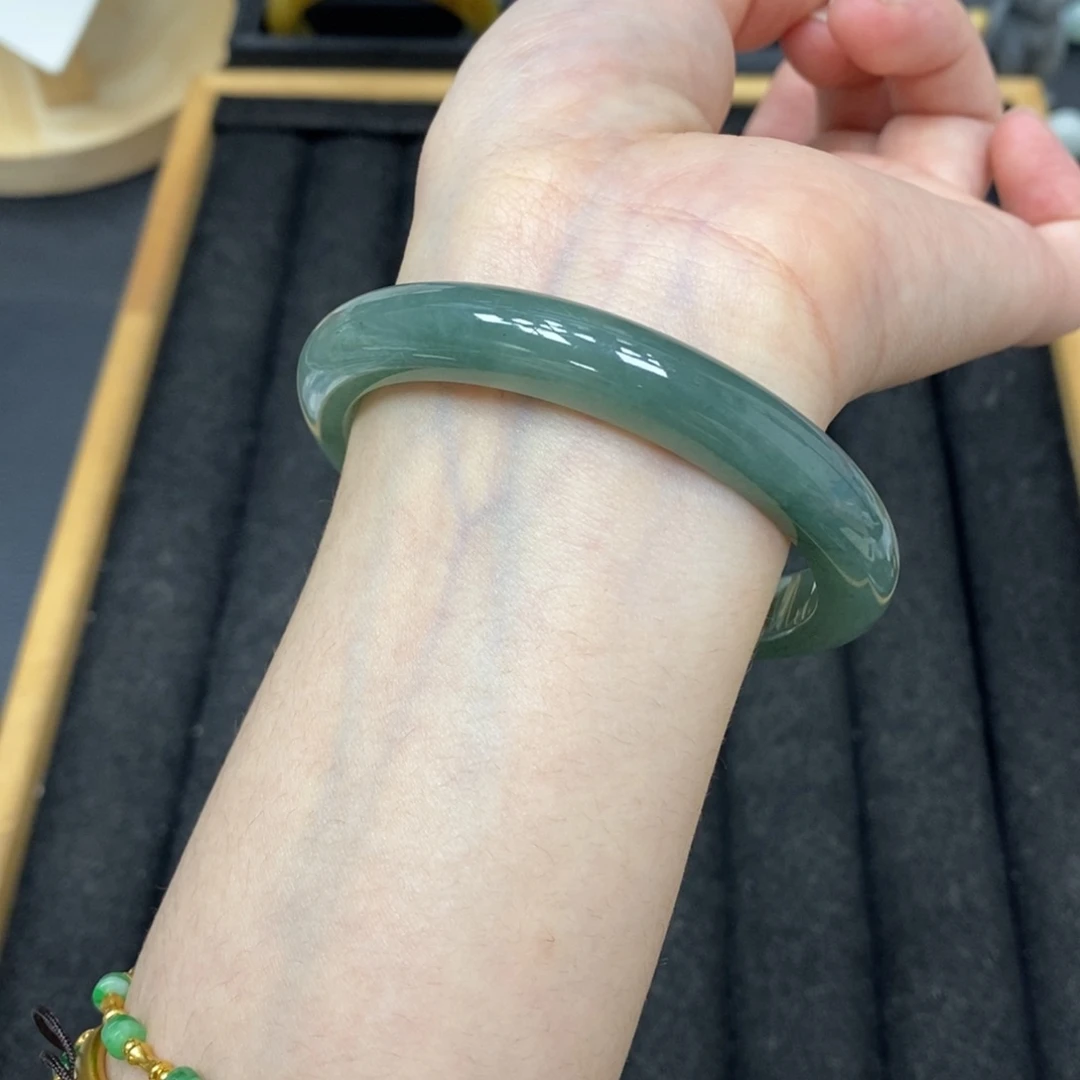 未镶嵌手镯翡翠老油清
