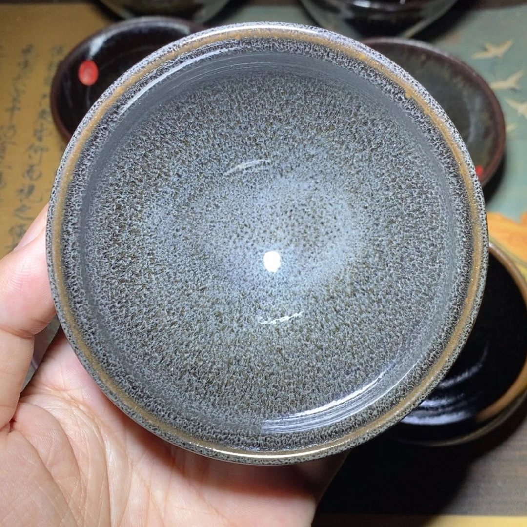蛋***子建盏龙窑柴烧手工