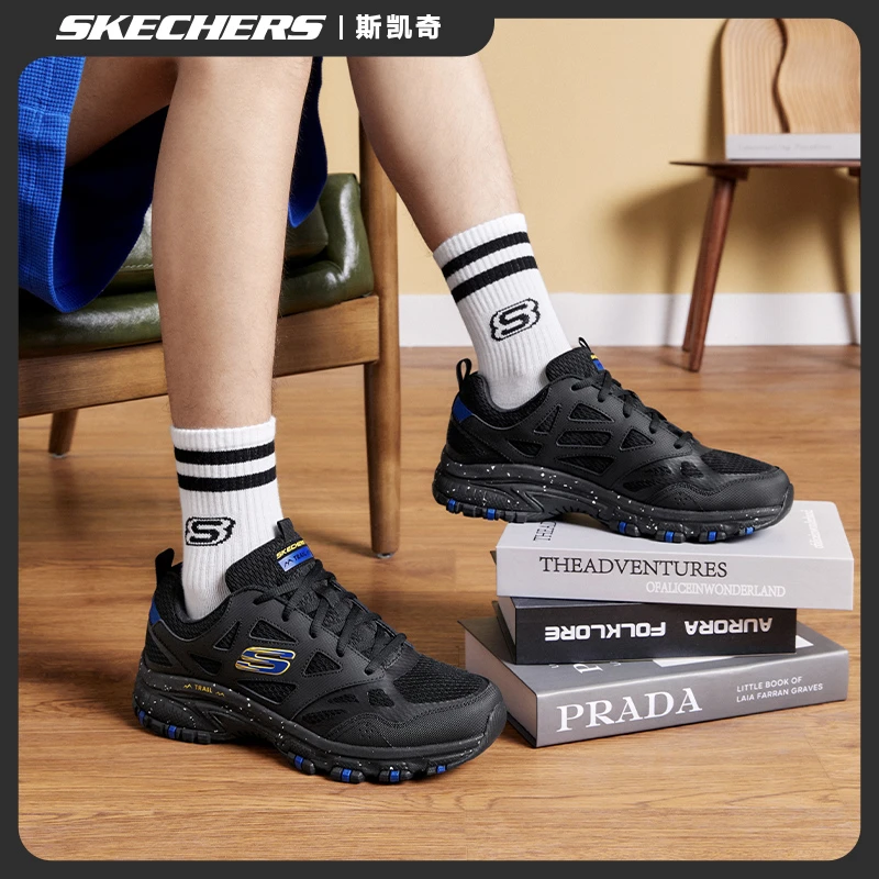 Skechers斯凯奇男鞋春季户外减震运动休闲鞋防滑徒步登山鞋237265