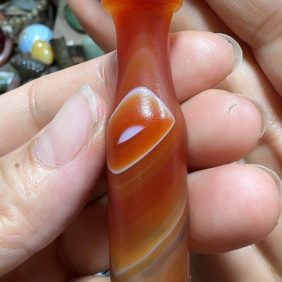 玛瑙/玉髓车挂未镶嵌