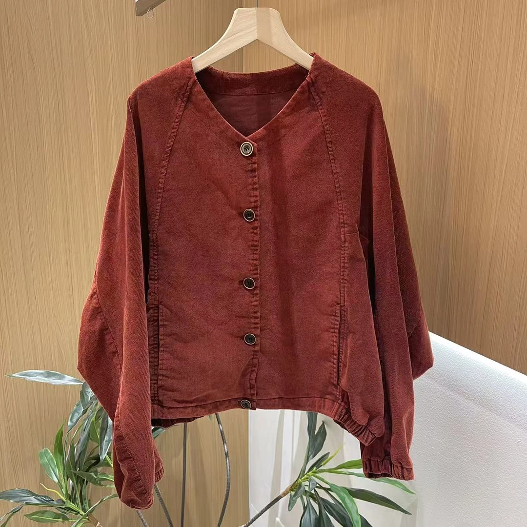 15356新款春秋休闲减龄宽松显瘦减龄潮流上衣外套