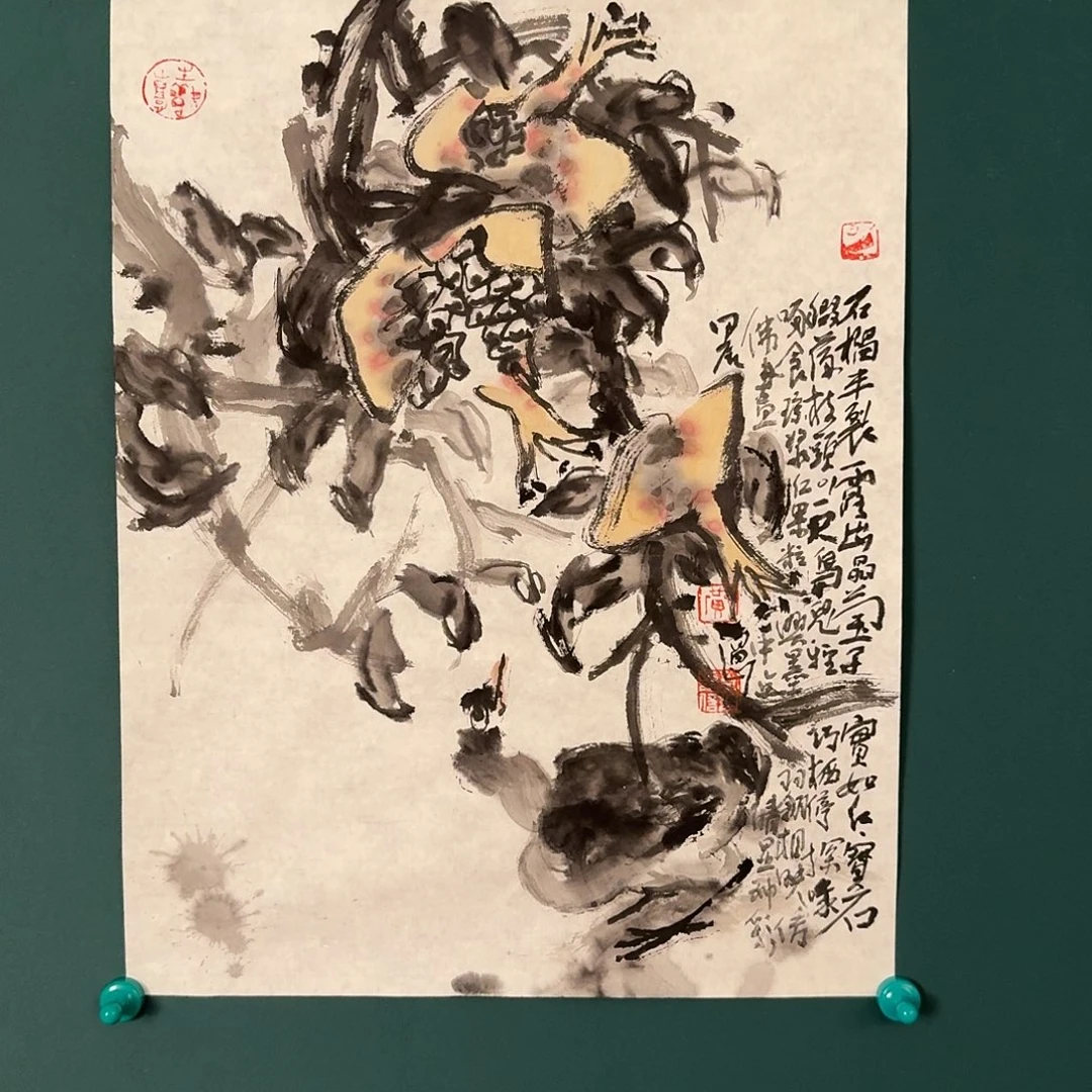 国画黄老师的作品