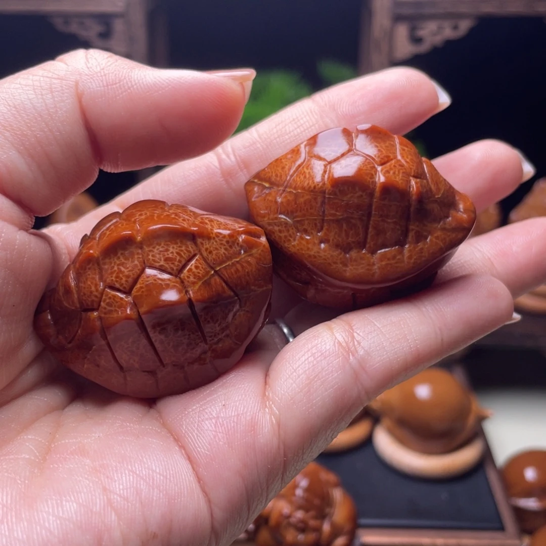 吊坠橄榄核龙脊富甲手球3.2左右